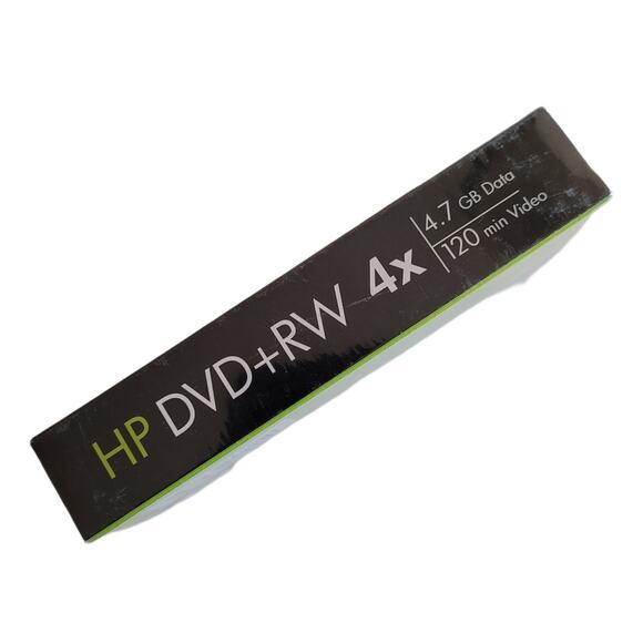 Sealed 5 HP DVD+RW 4x Write and Re-write Video & Data 4.7 GB Data 120 min Video - Picture 3 of 4
